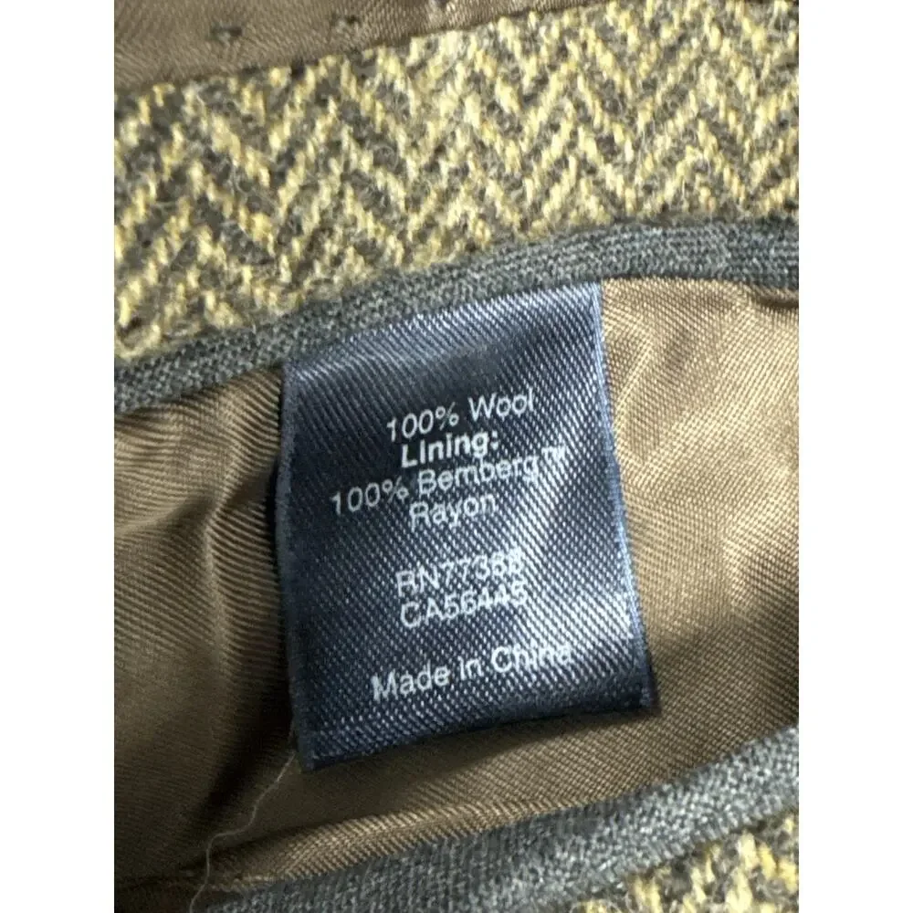 J.Crew Ludlow Blazer Yorkshire Tweed Moon Men 40R Brown English Wool Sport Coat